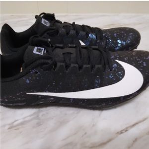 Nike | Men's Racing Track Cleats Zoom Rival S 9 Black Indigo | Size 8.5